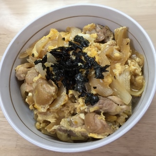 定番の親子丼